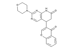 Image of 5-(4-ketochromen-3-yl)-2-morpholino-6,8-dihydro-5H-pyrido[2,3-d]pyrimidin-7-one