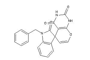 1'-benzylspiro[1H-pyrano[2,3-d]pyrimidine-5,3'-indoline]-2,2',4-trione