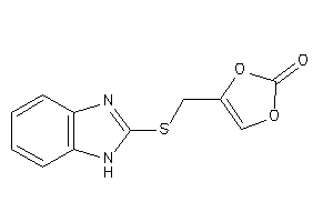 4-[(1H-benzimidazol-2-ylthio)methyl]-1,3-dioxol-2-one