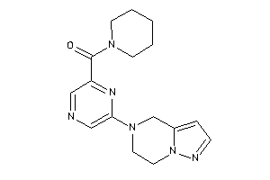 [6-(6,7-dihydro-4H-pyrazolo[1,5-a]pyrazin-5-yl)pyrazin-2-yl]-piperidino-methanone