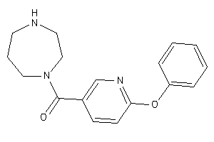 1,4-diazepan-1-yl-(6-phenoxy-3-pyridyl)methanone