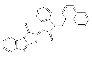 2-[2-keto-1-(1-naphthylmethyl)indolin-3-ylidene]thiazolo[3,2-a]benzimidazol-1-one