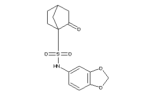 N-(1,3-benzodioxol-5-yl)-1-(2-ketonorbornan-1-yl)methanesulfonamide