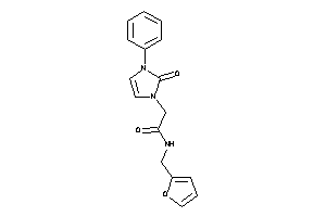 N-(2-furfuryl)-2-(2-keto-3-phenyl-4-imidazolin-1-yl)acetamide