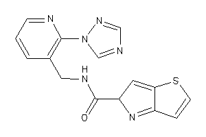 N-[[2-(1,2,4-triazol-1-yl)-3-pyridyl]methyl]-5H-thieno[3,2-b]pyrrole-5-carboxamide