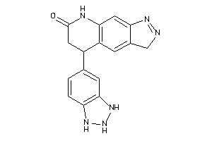 5-(2,3-dihydro-1H-benzotriazol-5-yl)-3,5,6,8-tetrahydropyrazolo[4,3-g]quinolin-7-one