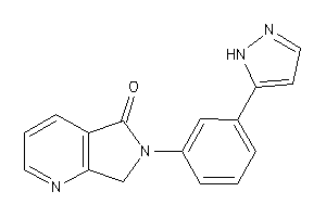 Image of 6-[3-(1H-pyrazol-5-yl)phenyl]-7H-pyrrolo[3,4-b]pyridin-5-one