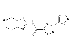 2-(1H-pyrazol-4-yl)-N-(4,5,6,7-tetrahydrothiazolo[5,4-c]pyridin-2-yl)thiazole-5-carboxamide