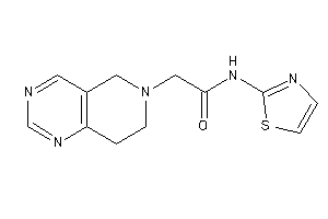 2-(7,8-dihydro-5H-pyrido[4,3-d]pyrimidin-6-yl)-N-thiazol-2-yl-acetamide