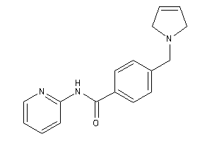 N-(2-pyridyl)-4-(3-pyrrolin-1-ylmethyl)benzamide