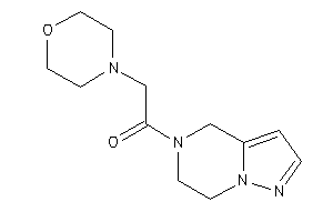 1-(6,7-dihydro-4H-pyrazolo[1,5-a]pyrazin-5-yl)-2-morpholino-ethanone