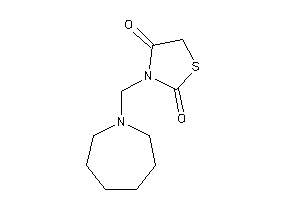 Image of 3-(azepan-1-ylmethyl)thiazolidine-2,4-quinone