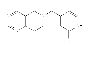 4-(7,8-dihydro-5H-pyrido[4,3-d]pyrimidin-6-ylmethyl)-2-pyridone