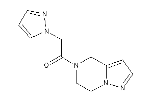1-(6,7-dihydro-4H-pyrazolo[1,5-a]pyrazin-5-yl)-2-pyrazol-1-yl-ethanone