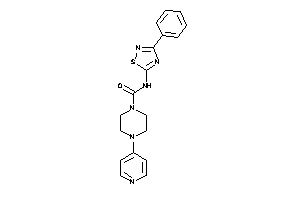 N-(3-phenyl-1,2,4-thiadiazol-5-yl)-4-(4-pyridyl)piperazine-1-carboxamide