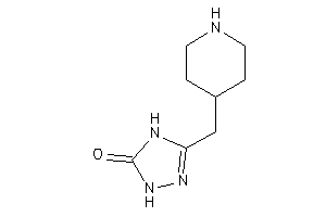 3-(4-piperidylmethyl)-1,4-dihydro-1,2,4-triazol-5-one