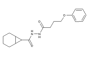 N'-(4-phenoxybutanoyl)norcarane-7-carbohydrazide