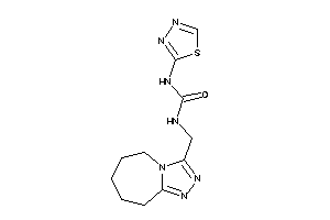 1-(6,7,8,9-tetrahydro-5H-[1,2,4]triazolo[4,3-a]azepin-3-ylmethyl)-3-(1,3,4-thiadiazol-2-yl)urea