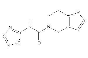 N-(1,2,4-thiadiazol-5-yl)-6,7-dihydro-4H-thieno[3,2-c]pyridine-5-carboxamide
