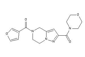 3-furyl-[2-(morpholine-4-carbonyl)-6,7-dihydro-4H-pyrazolo[1,5-a]pyrazin-5-yl]methanone