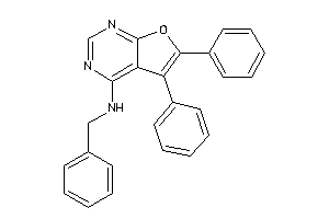 Benzyl-(5,6-diphenylfuro[2,3-d]pyrimidin-4-yl)amine