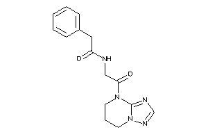 N-[2-(6,7-dihydro-5H-[1,2,4]triazolo[1,5-a]pyrimidin-4-yl)-2-keto-ethyl]-2-phenyl-acetamide