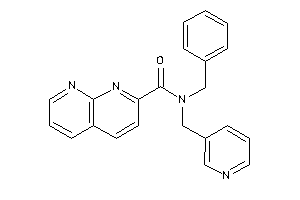 Image of N-benzyl-N-(3-pyridylmethyl)-1,8-naphthyridine-2-carboxamide