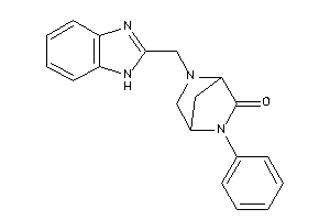 Image of 2-(1H-benzimidazol-2-ylmethyl)-5-phenyl-2,5-diazabicyclo[2.2.1]heptan-6-one