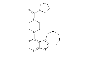 Cyclopentyl-(4-BLAHylpiperazino)methanone