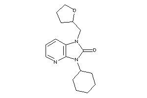 3-cyclohexyl-1-(tetrahydrofurfuryl)imidazo[4,5-b]pyridin-2-one