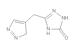 3-(3H-pyrazol-4-ylmethyl)-1,4-dihydro-1,2,4-triazol-5-one