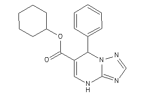 7-phenyl-4,7-dihydro-[1,2,4]triazolo[1,5-a]pyrimidine-6-carboxylic Acid Cyclohexyl Ester