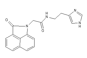 N-[2-(1H-imidazol-4-yl)ethyl]-2-(ketoBLAHyl)acetamide
