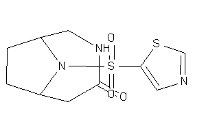 Image of 9-thiazol-5-ylsulfonyl-4,9-diazabicyclo[4.2.1]nonan-3-one