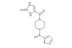 4-[4-(2-thenoyl)piperazine-1-carbonyl]-4-imidazolin-2-one