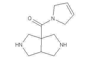 2,3,3a,4,5,6-hexahydro-1H-pyrrolo[3,4-c]pyrrol-6a-yl(3-pyrrolin-1-yl)methanone