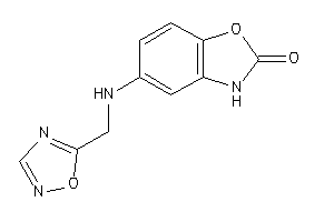 5-(1,2,4-oxadiazol-5-ylmethylamino)-3H-1,3-benzoxazol-2-one