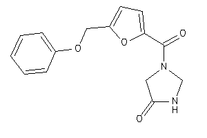1-[5-(phenoxymethyl)-2-furoyl]-4-imidazolidinone