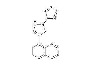 8-[1-(5H-tetrazol-5-yl)-3-pyrazolin-4-yl]quinoline