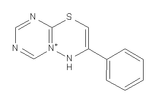 7-phenyl-6H-[1,3,5]triazino[2,1-b][1,3,4]thiadiazin-5-ium