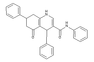 Image of 5-keto-N,4,7-triphenyl-4,6,7,8-tetrahydro-1H-quinoline-3-carboxamide