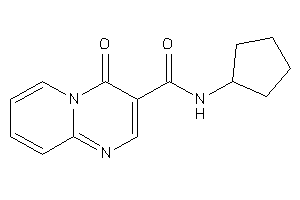 N-cyclopentyl-4-keto-pyrido[1,2-a]pyrimidine-3-carboxamide