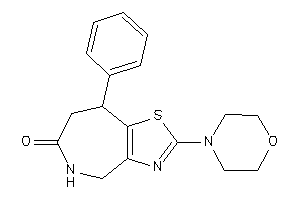 Image of 2-morpholino-8-phenyl-4,5,7,8-tetrahydrothiazolo[4,5-c]azepin-6-one