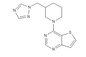 4-[3-(1,2,4-triazol-1-ylmethyl)piperidino]thieno[3,2-d]pyrimidine