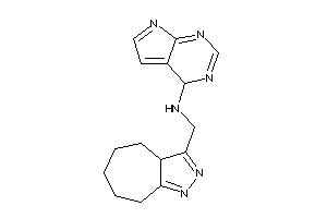 Image of 3a,4,5,6,7,8-hexahydrocyclohepta[c]pyrazol-3-ylmethyl(4H-pyrrolo[2,3-d]pyrimidin-4-yl)amine