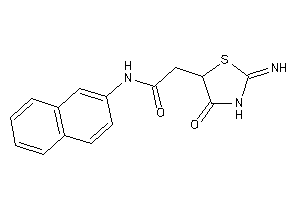 2-(2-imino-4-keto-thiazolidin-5-yl)-N-(2-naphthyl)acetamide