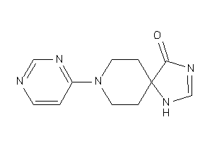 8-(4-pyrimidyl)-1,3,8-triazaspiro[4.5]dec-2-en-4-one