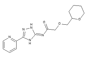 N-[3-(2-pyridyl)-1,4-dihydro-1,2,4-triazol-5-ylidene]-2-(tetrahydropyran-2-ylmethoxy)acetamide