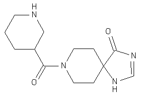 Image of 8-nipecotoyl-2,4,8-triazaspiro[4.5]dec-2-en-1-one