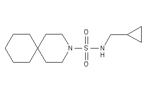 N-(cyclopropylmethyl)-3-azaspiro[5.5]undecane-3-sulfonamide